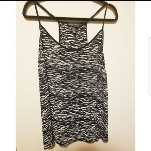 Zebra stripe top